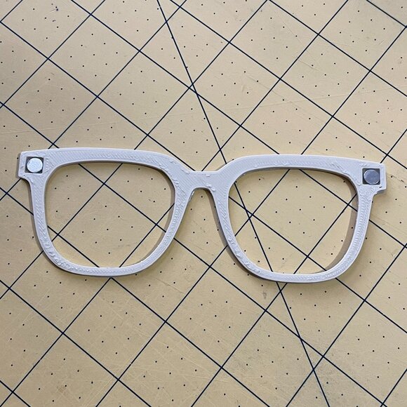 3D Printed Pair Eyewear Topper-Shamrock-St. Patrick's Day Glasses-Irish - Picture 3 of 3